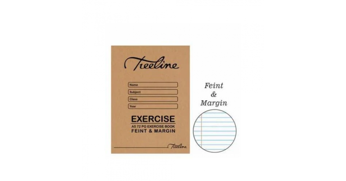 A+ Exercise BOOK A5 72pg Feint Ruled
