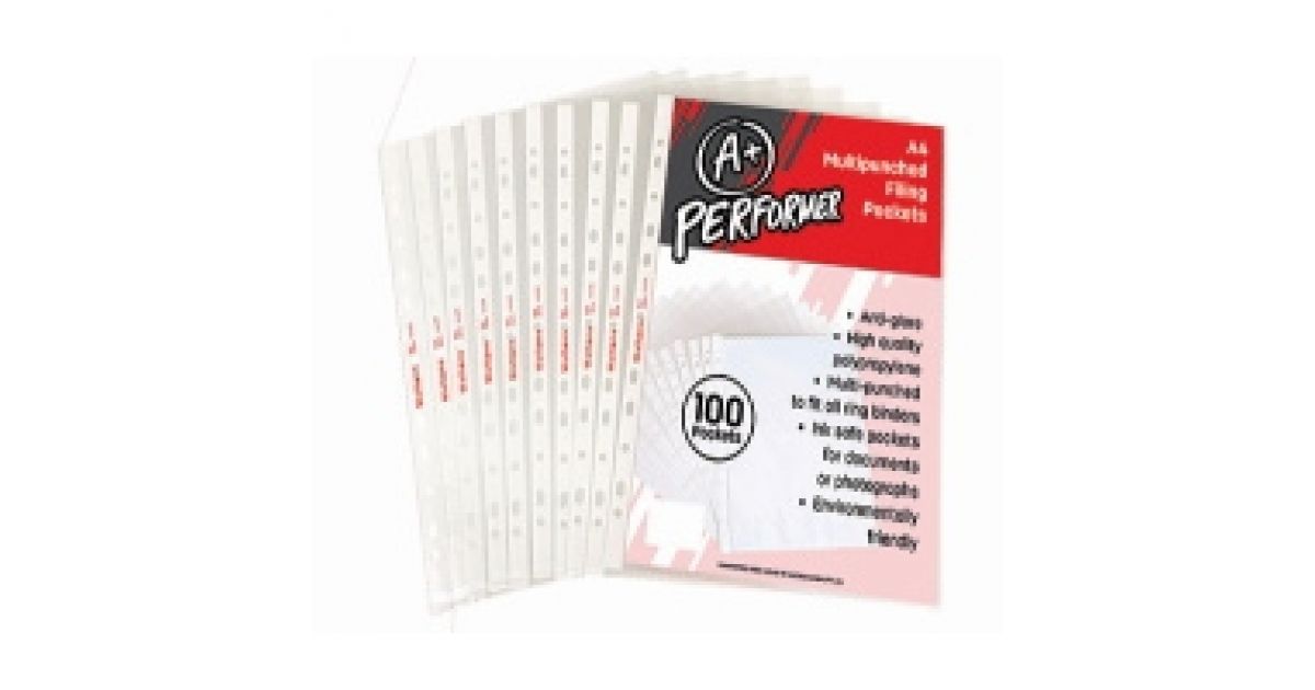 Primeline POCKET FILE A4 50 Pocket*100451*