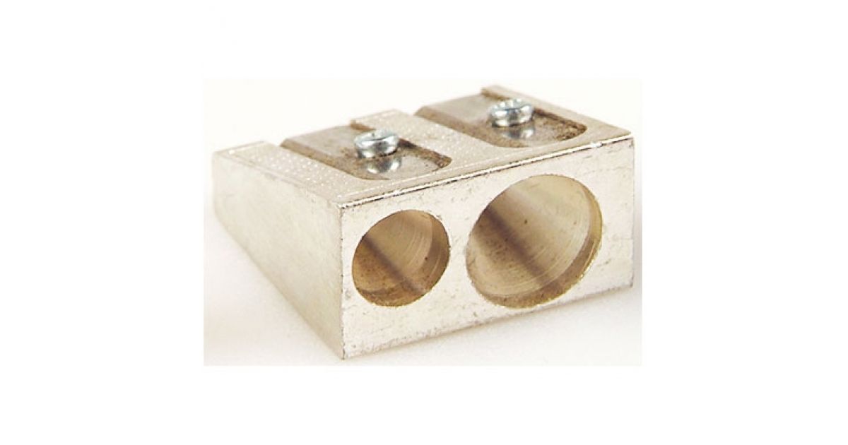 SHARPENER Metal Two Hole Wedge*791359*