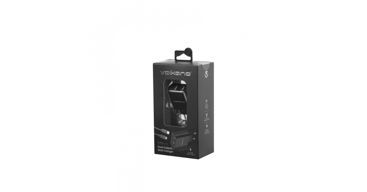 Volkano Cupla 3.1A Dual USB Wall Charger (102771)