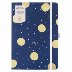 Diary 2025 A5 Page-A-Day Hello Dots Des 10 (432905)