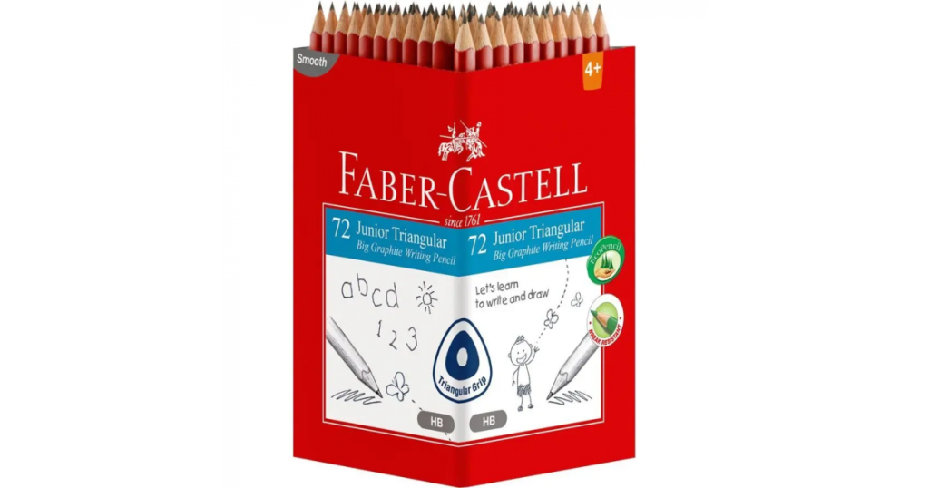 Faber Castell PENCIL Junior Tri Graphite HB Pk72 (A116572)