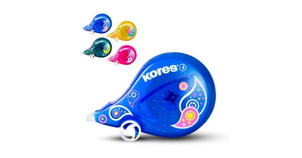Kores CORRECTION TAPE Fantasy Scooter Paisley Mixed (84931)*104637*