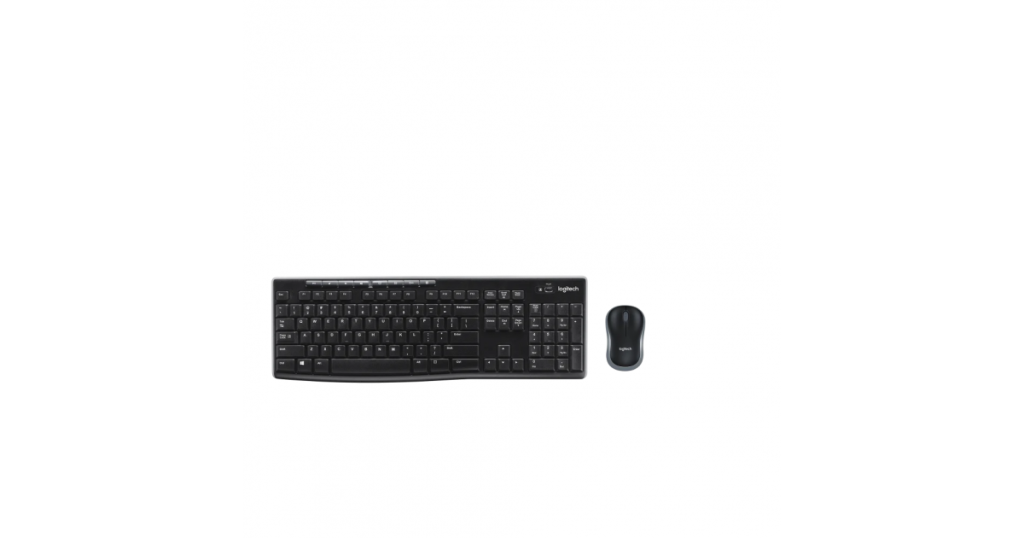 Logitech MK270 Wireless Keyboard & Mouse Combo Black