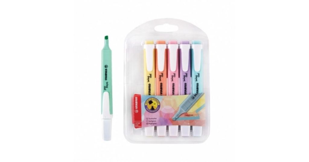 Stabilo HIGHLIGHTER Swing Cool Pastel Set6*19129*