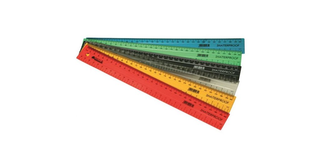Trefoil RULER Shatterproof 30cm Asst (DPRUL1030002)