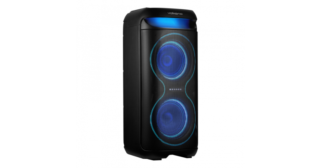 VolkanoX VXP200 Dual 6.5? Party Speaker ? Black